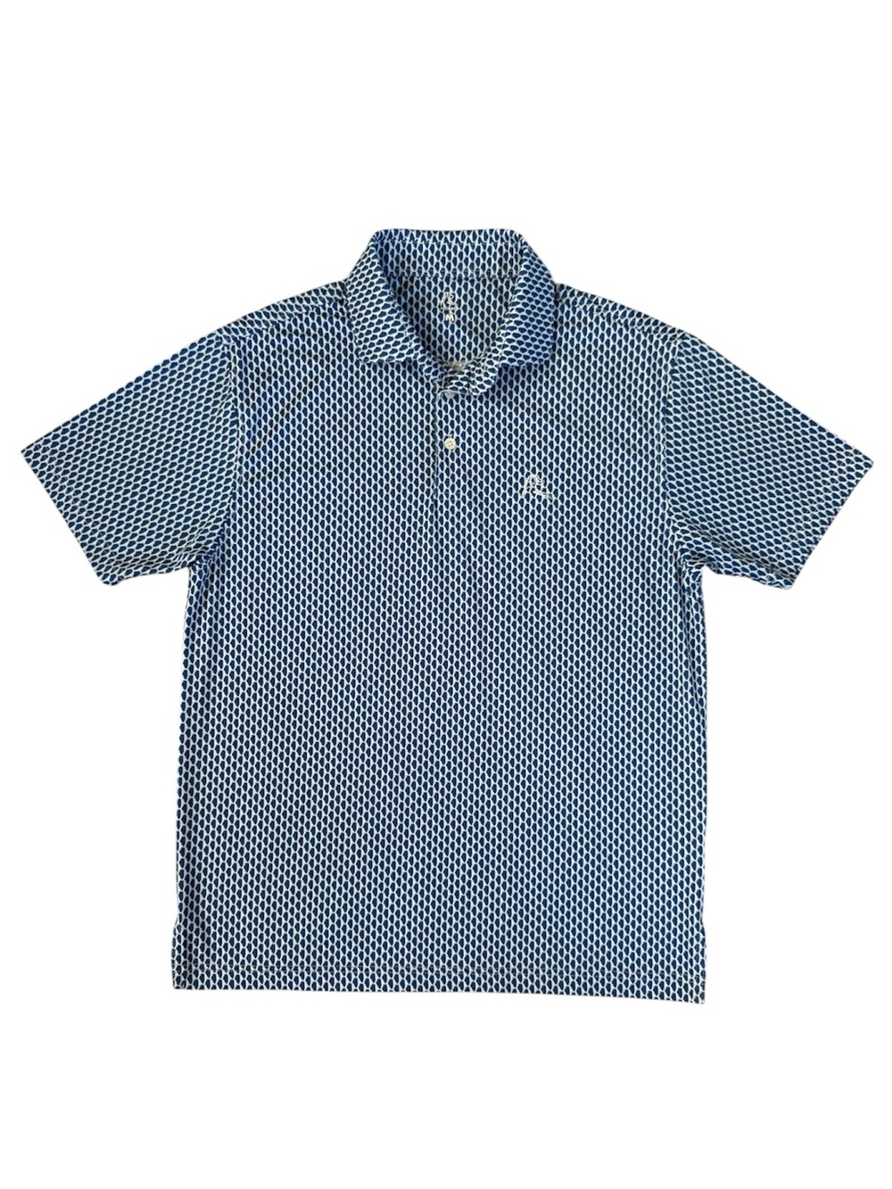 Rhoback The Chi Town Short Sleeve Performance Polo Shirt Men’s Size Medium EUC
